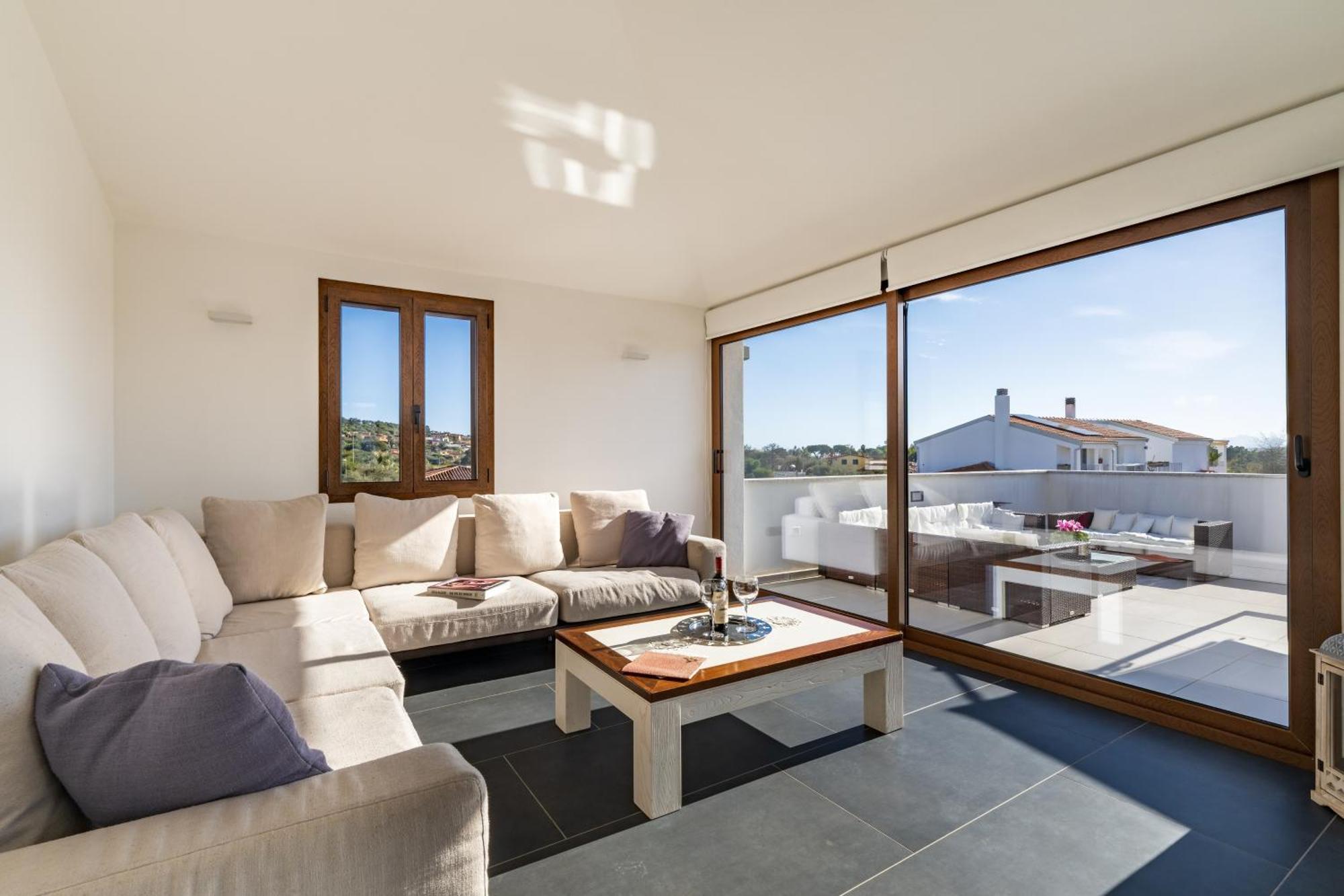 Lighthouse Holiday Home Arbatax Bagian luar foto